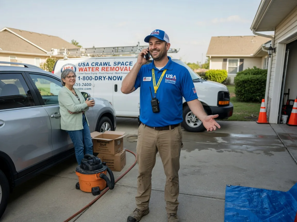 Crawl Space Water Removal Center Ridge, AR FAQs